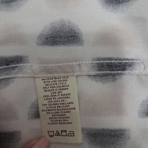 Perry Ellis Men's Shirt 100% Silk Size S - Picture 8 of 8